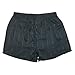 Majestic International Men's Silk Boxer Shorts, Large, Night Black