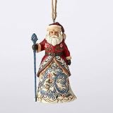 Jim Shore Norwegian Santa Around the World Christmas Ornament 4053839 HWC New