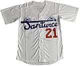 Santurce Crabbers #21 Roberto Clemente Puerto Rico Baseball Jersey White