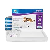 PetSafe ScoopFree Self-Cleaning Cat Litter Box Tray Refills with Sensitive Non-Clumping Crystals - 6 Pack
