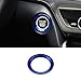 Thor-Ind Aluminum Car Engine Start Stop Button Cover Trim for 10th Honda Accord Sedan Sport EX EX-L LX 2018 2019 Ignition Start Button Surrounding Decoration Ring (Start Button-Blue)