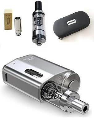 Amazon Eleaf Istick Pico Baby プルームテック対応 ピコベビーｑ16 スターターキット ファスナー付メイヘンベイプキャリングケース Justfog Q16 アトマイザー プルームテック対応ドリップチップセット シルバー Eleaf 電子たばこ