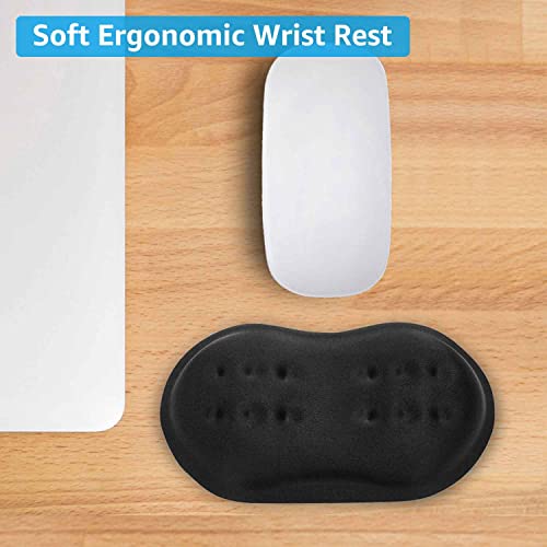 Vankey Mouse Wrist Rest, Soft Memory Foam Wrist Support for Mouse, Non