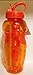 Cool Gear Solstice EZ-Freeze Water Bottle - 32 Ounce, BPA-Free Tritan Plastic (Orange)