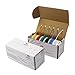 CBAZY 22 Gauge Flexible Silicone Wire Hook Up Kit - 6 Colors, 19.6 Feet Each, 22 AWG Stranded Electric Wire