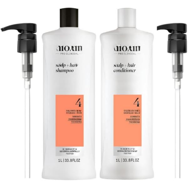 Amazon.com: Nioxin System 4 Scalp Cleaning Shampoo and