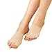 Towallmark 1 Pair Compression Toe Separating Socks Heel Pain Relief