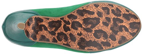 Bettie Page Women's Bp310-jolie Spectator Pump, Green, 9 M US - Thumbnail 3