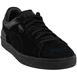 PUMA Men's Suede Classic Casual Emboss Fashion Sneaker, Puma Black, 10.5 M US