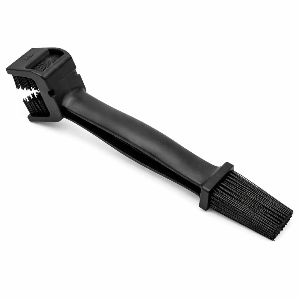 Bike Chain Washer Cleaner Bicycle Motorcycle Chain Cleaning Brush Bike Crank Sprocket Brush Tool Bike Accessory(black)
