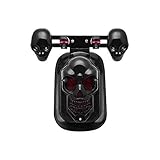 QUhang Motorcycle LED Skull Taillight with Turn Signal Rear Brake Light For Harley Bobber Honda
