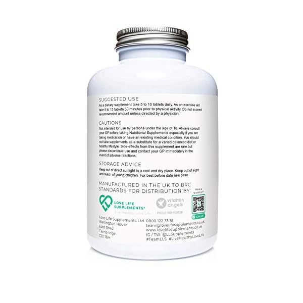 Essential-Amino-Acids-EAAs-by-LLS-Includes-All-3-BCAAs-Plus-5-More-Amino-Acids-Necessary-to-Build-and-Repair-Muscle-300-Tablets-60-Servings-5-10g-per-Serving-Manufactured-Here-in-the-UK-Under-BRC-Cert Essential Amino Acids by LLS - All 9 EAA Amino Acids with All 3 BCAA's Plus 6 More EAA's Necessary to Build and Repair…