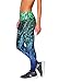 RBX Active Women's Ombre Splatter Printed Legging Cool Combo L