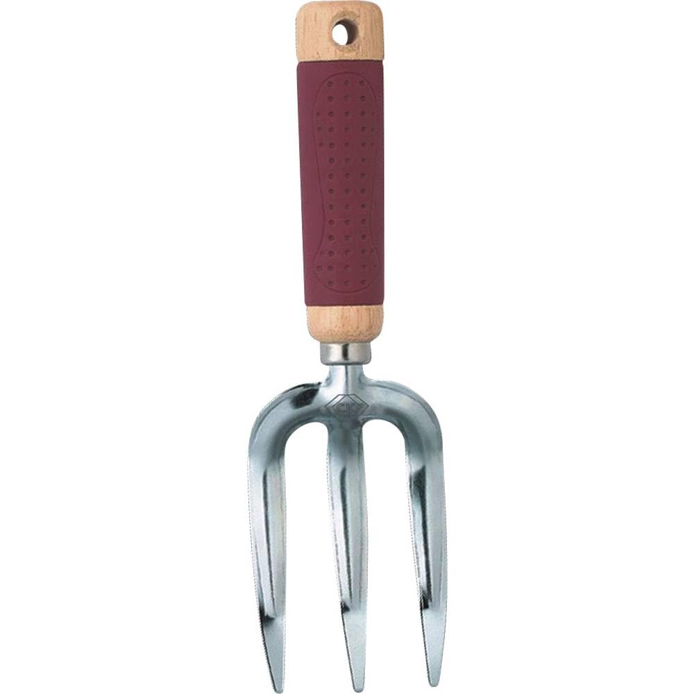 C.K G5732 Hand Fork, Red/Beige/Silver 1