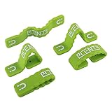 3 Pack Multi-Function Magnetic Silicone Band Durable Reusable Cable Tie/Smartphone Stand/Earbud Holder/Fridge Magnets/Money Clips/Bookmark/Hanger Organizer. Silicone Clip Wrapping Solution.