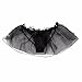 Crossdress Panties Feeshow Men's Jockstrap Lace Briefs Sissy Pouch Underwear Ruffle Skirted Black X-Large