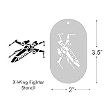 Stencil - X Wing Fighter, Medium