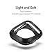 SLEO Watch Case for New Apple Watch Series 4 Case,SLEO Ultra Thin Anti-Scratch Flexible Soft Shock Resistant TPU Cover for New Apple Watch Series 4 44mm - Black