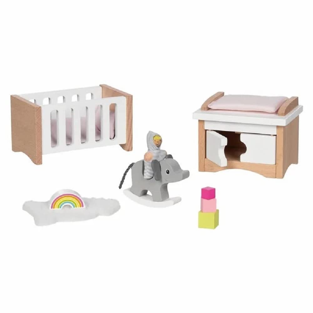 Goki - Furniture for dolls Style, Children's Room Houses Accessories, Multicolor (51500)