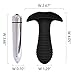Vibrating Butt Plug-Anal Sex Toys Trainer for Beginners Dildo Soft Safe Silicone Anal Vibrator Medical Grade Trainer Flexible Waterproof with 7 Vibration Modes for Men Women Toy by Honey Play