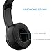 NUBWO N8 Headphones Comfortable Lightweight Adjustable Headsets with Mic and Volume Control for Kids and Adults on PC and Smartphones