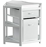 corner baby changing table