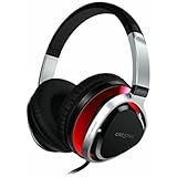 Creative Aurvana Live! 2 Headset with 40mm Drivers and In-Line Mic (Red)