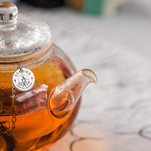 Sunbird Rooibos - Auswahl von 5 einfachen Rooibostee Roter Tee - Ganze Blätter - Zertifiziert Bio - Koffeinfrei - Reich… – Bild 4