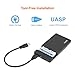 WEme USB 3.0 to SATA-III 2.5 Inch HDD Hard Drive External Enclosure Case with Cable for 9.5mm 7mm 2.5-Inch WD/Seagate/Samsung SATA HDD and SSD, Compatible with PS4, Tool-Free [Support UASP]