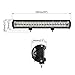 Led Light Bar, Nicoko 20″ 126W CREE LEDS Flood Spot Combo Beam Light Bar with Chasing RGB HALO wiring harness Waterproof IP67 Bumper SUV UTV Off road Vehicle Boat Lighting Accessories,1 year warrantythumb 3