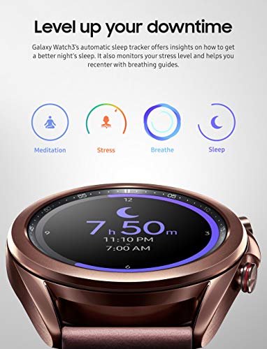 Samsung galaxy watch 3 reloj inteligente con monitoreo avanzado