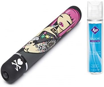 Tokidoki 7 Function Girl Power Vibrator - Sugar Rush - Black