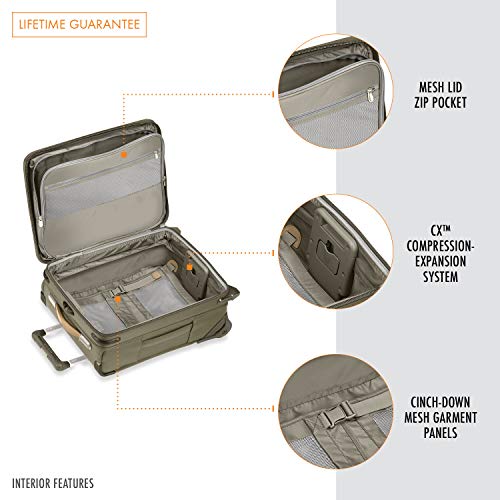 Briggs & Riley Baseline 19 inch Under Seat CarryOn Luggage with Wheels
