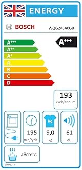 Bosch Series 6 Free-Standing Heat Pump Tumble Dryer 9 kg view 6