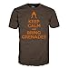 Firefly Serenity Keep Calm & Bring Grenades Brown T-Shirt | XL