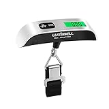 Luxebell Luggage Scale 110lbs with Temperature Sensor and Green Backlight LCD Display