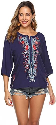 Style & Co Women's 3/4-Sleeve Embroidered Lace Top, Created For Macy's