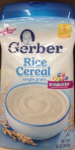 gerber rice cereal 16 oz
