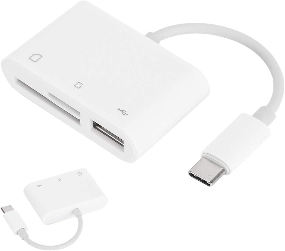 PUSOKEI Usb‑C To Sd/Tf Card Camera Reader Adapter With Universal Compatibility - Image 5