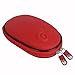 Hermitshell Hard Storage Carrying Case Bag Fits Apple Magic Mouse (I and II 2nd Gen) (Red)