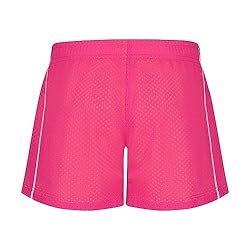 PUMA Girls' Big Active Short, Pink Glo, Large