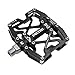 MZYRH Mountain Bike Pedals, Ultra Strong Colorful CNC Machined 9/16