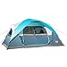 Timber Ridge Large Family Tent for Camping with Carry Bag, 2 Rooms