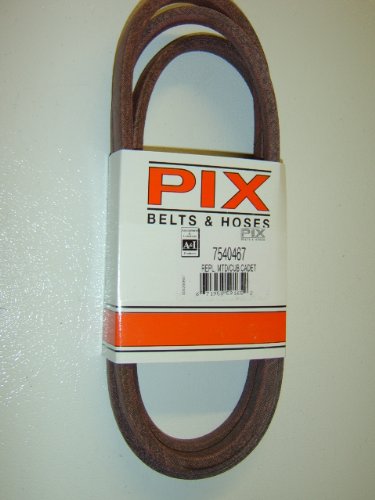 754-0467, 954-0467 Replacement belt made to FSP specs., For MTD, Cub Cadet, Troy Bilt, brown, YardMan