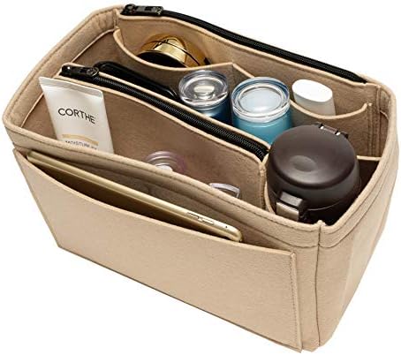 Purse Organizer Insert Felt Bag organizer for Women's Handbag Fit LV Speedy Neverfull Longchamp Tote 5 Sizes 7 Colors