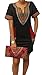 Women Traditional African Print Dashiki Bodycon Short Sleeve Dress Red 3XL