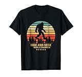 Hide and seek world champion shirt bigfoot is real funny