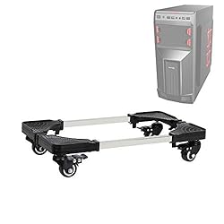 Computer CPU Stand, Adromy Mobile Desktop Tower