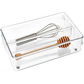 InterDesign Linus Kitchen Drawer Organizer for Silverware, Spatulas, Gadgets - 6