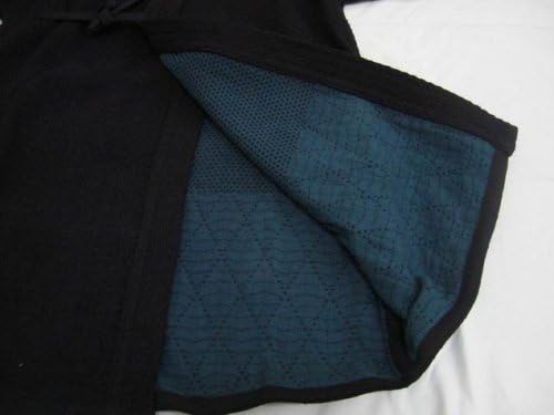 (Ug-021) Indigo Dyed Double Layer Customized Kendo Keiko Gi (Including One Free Double-Knit Tenugui)